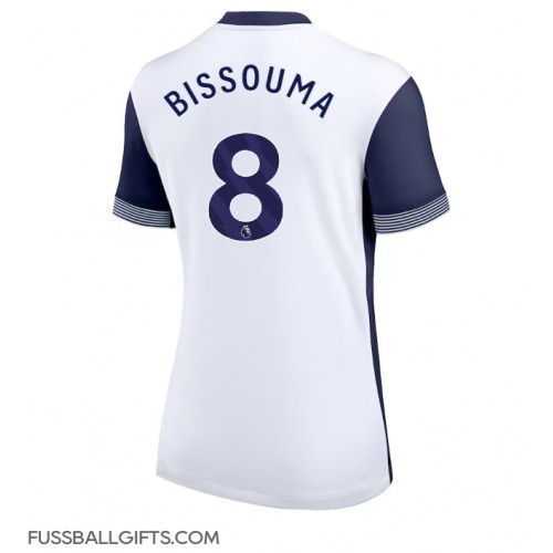 Tottenham Hotspur Yves Bissouma #8 Fußballbekleidung Heimtrikot Damen 2024-25 Kurzarm